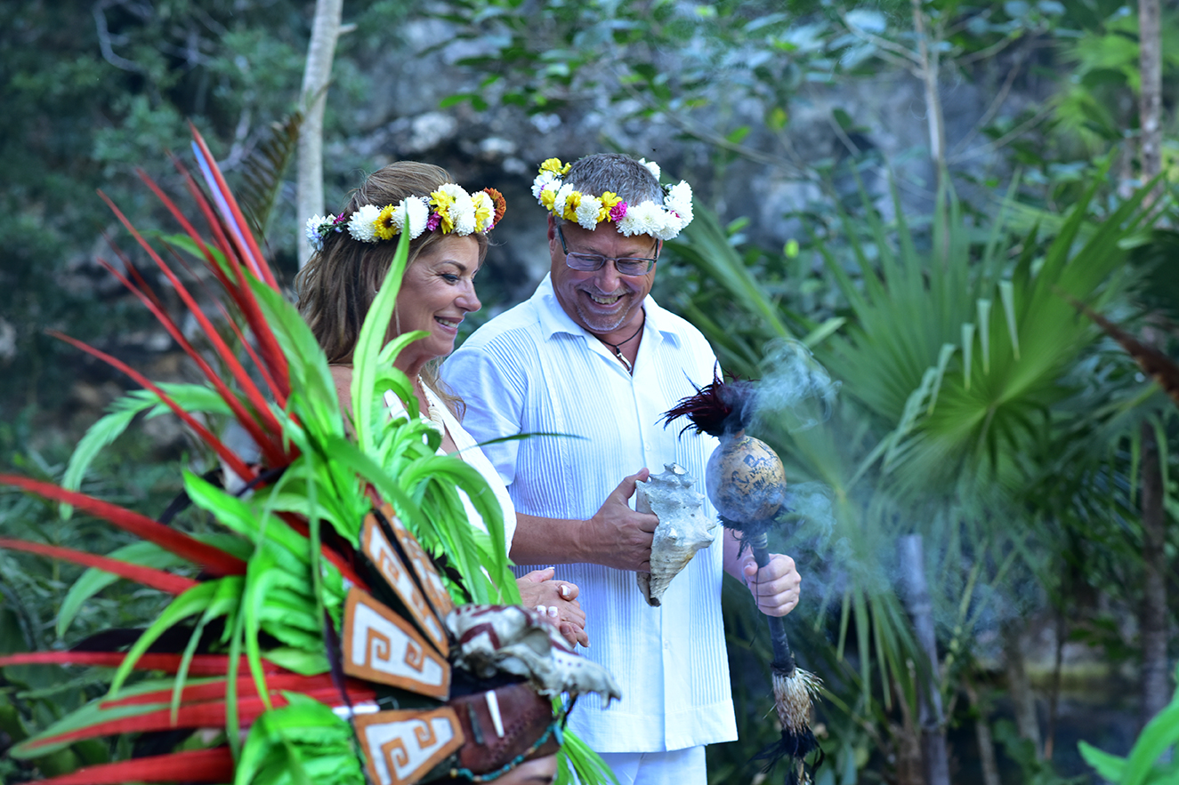Mayan Wedding Ceremony in the Riviera Maya by Marry With Pride